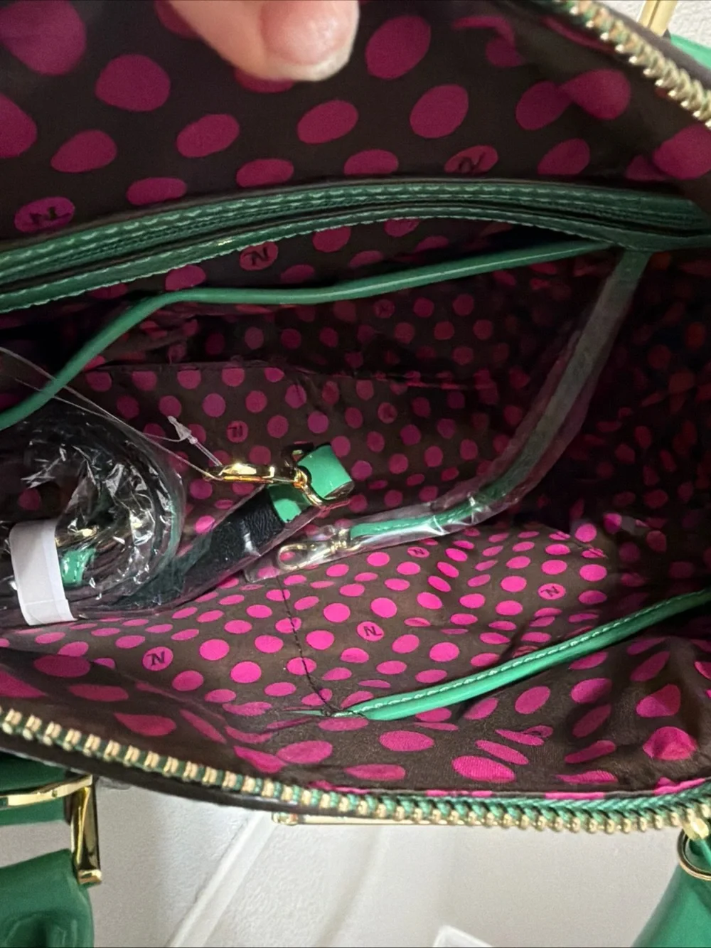 NWT NICOLE LEE USA Satchel Handbag Multicolor “Tonight For You “